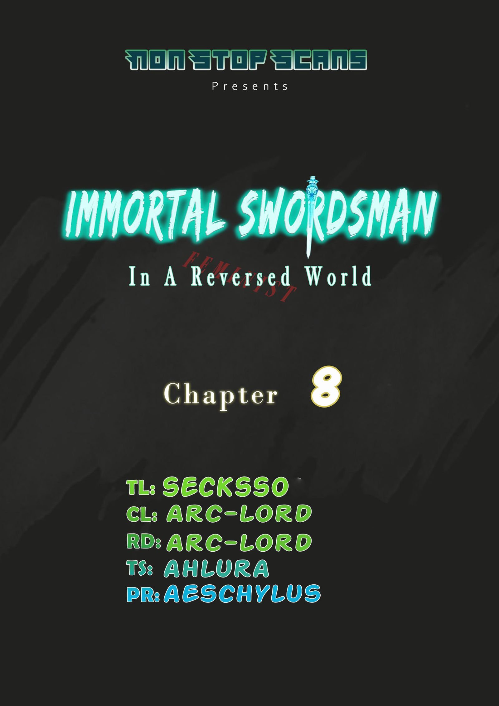 Immortal Swordsman in The Reverse World Chapter 8 1